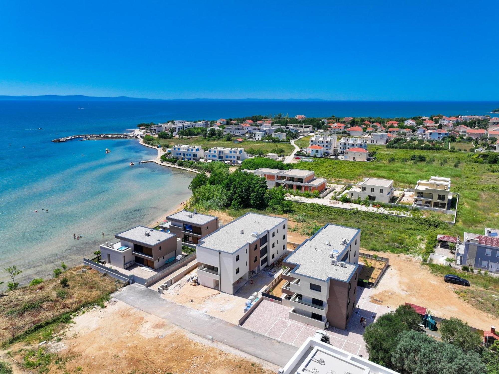Deluxe Apartments Privlaka On The Sand Ngoại thất bức ảnh